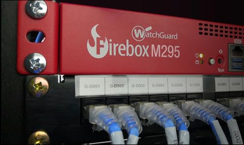 Image of WatchGuard Firebox M295 with 3 Year Basic Security Suite - Rackmount Firewall, 4X 2.5Gb RJ45 + 4X 1Gb RJ45 & 2X 10Gb SFP+ Ports, Small Branch Security (WGM29500703)
