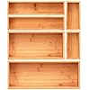 MaxGear Drawer Organizer 100% Bamboo Drawer Organizer Stackable 6-Pieces Wood Drawer Organizer, 18x12x2 inches Multi-use Desk Drawer Organizer with Various Sizes for Office, Kitchen, Bedroom, Bathroom MaxGear Drawer Organizer 100% Bamboo Drawer Organizer Stackable 6-Pieces Wood Drawer Organizer, 18x12x2 inches Multi-use Desk Drawer Organizer with Various Sizes for Office, Kitchen, Bedroom, Bathroom