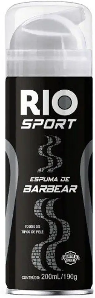 Espuma de Barbear Rio Sport 200ml