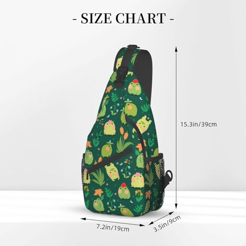 Unisex Sling Bag Crossbody Backpack for Men Women Casual Chest Sling Bag Shoulder Backpack Travel Hiking Daypack3