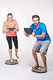 MFT Challenge Disc 2.0 I Balance Board mit App und vielen Spielen I Gleichgewichts Training zur Stärkung der Tiefenmuskulatur und Steigerung der Koordination I Fitnessgerät für Zuhause und Gym ø44 - 5