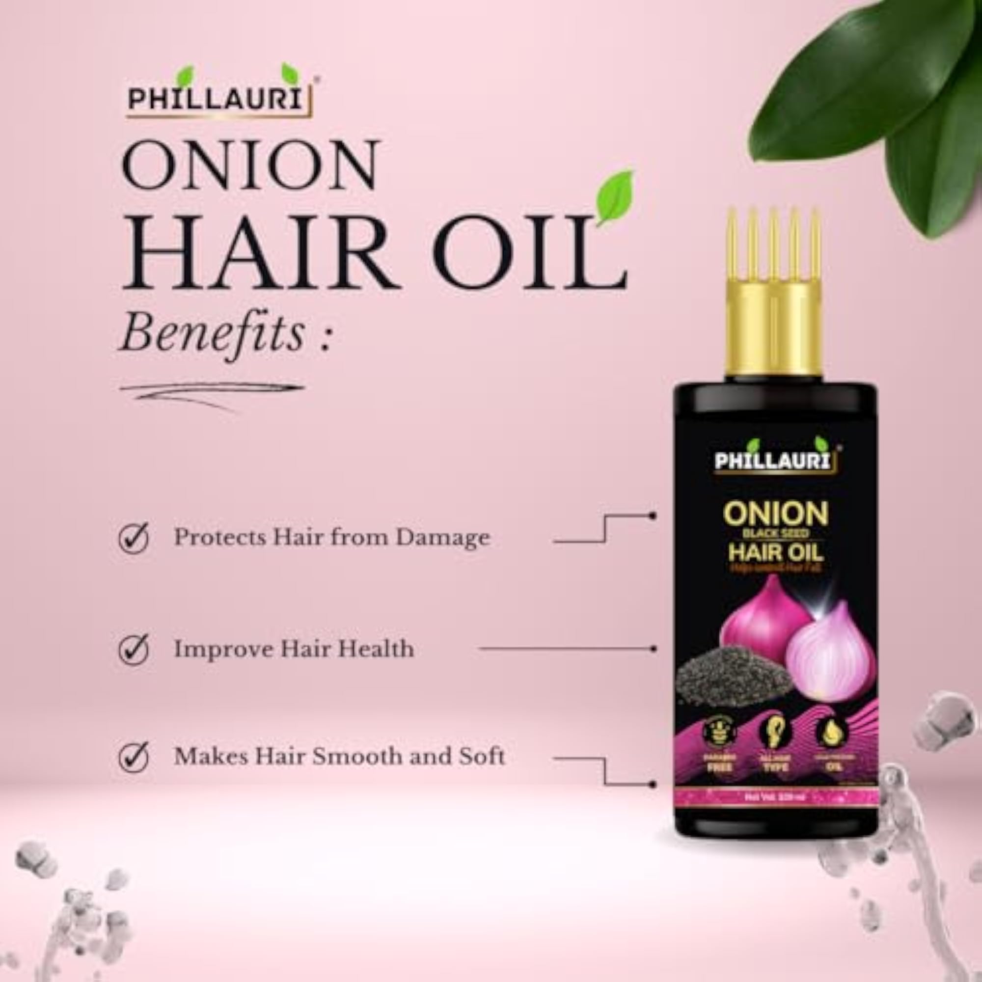 Onion Hair Oil for Hair Growth, 100ml