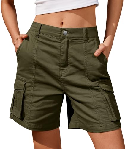IVIR Cargo Shorts Women Bermuda Summer Shorts for Women 7