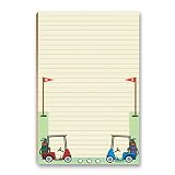Stonehouse Collection Golf Notepads with Magnet - Magnetic Golfing Notepads for Fridge - To Do List, Grocery List - Golfing Gifts