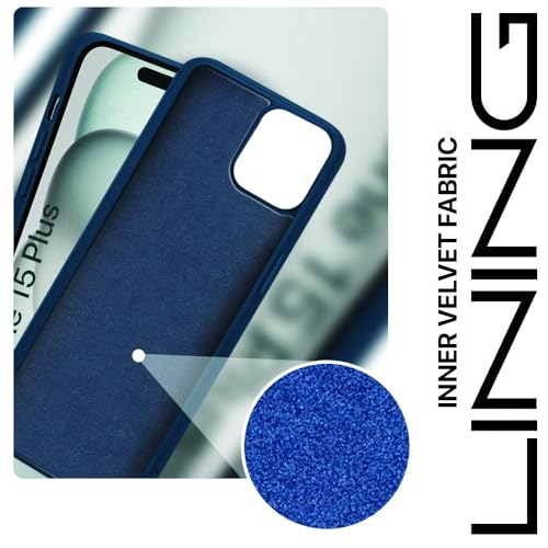 Image of Amazon Brand - Solimo iPhone 14 Pro Max Back Cover | Camera Bump Protection & Inner Velvet Fabric Lining | Ultra Slim Matte Soft Rubberised Case Cover for iPhone 14 Pro Max (Blue)