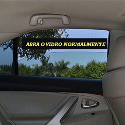 MARIAH FLOR HOME - 01 Capa Protetor Vidro Carro Solar Anti Vento Crianças Pets Janela Carro - Tapa S
