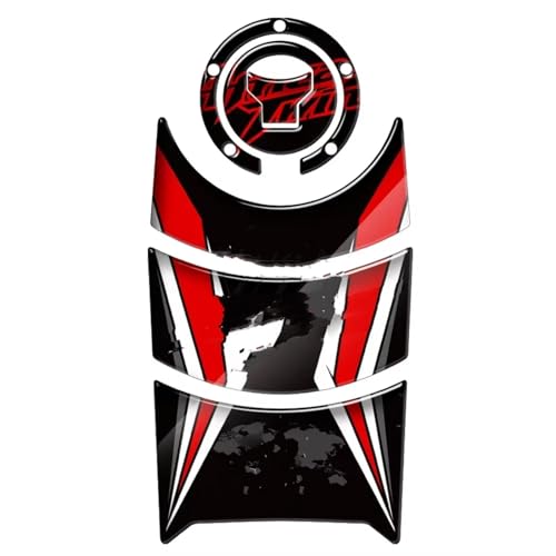 Protège Réservoir Moto Longue Durée Rouge Kit Autocollant Protection Carburant CRF1000L Mat