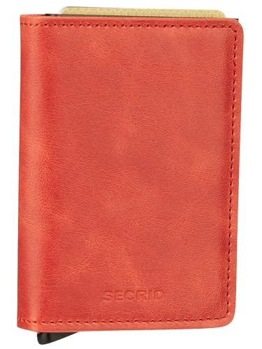 Image of Secrid Slim Wallet Original Leather With Rfid Safe Card Case