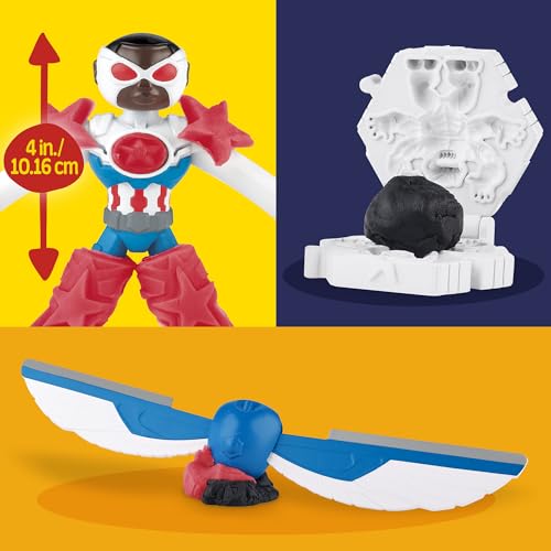 Play Doh Marvel Captain America Moto tranchante Coffret de pâte à Modeler - vue 3