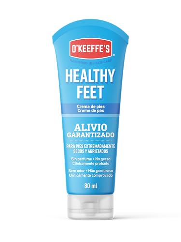 O`Keeffes Healthy Feet - Crema para pies secos y agrietados - Tubo 80ml