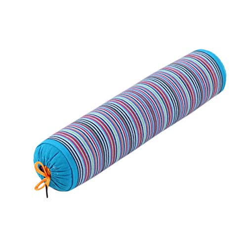 MXECO Almohada de enfermería de vértebra Cervical Algodón Grueso Viejo con Casco de Trigo sarraceno Almohada de tracción de Fisioterapia Funda Lavable