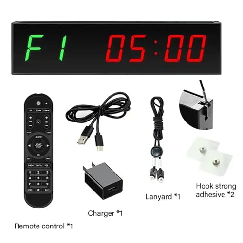 Reloj electrónico deportivo LED 1.5 pulgadas con control remoto miniatura 7