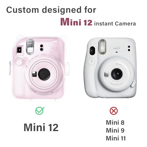 Funda transparente para cámara Fujifilm Instax Mini 12 miniatura 4