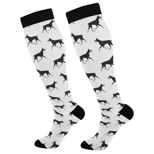 Image of Compression Socks for Women & Men, Knee High Socks for Circulation Medical Running Athletic Nurse Travel