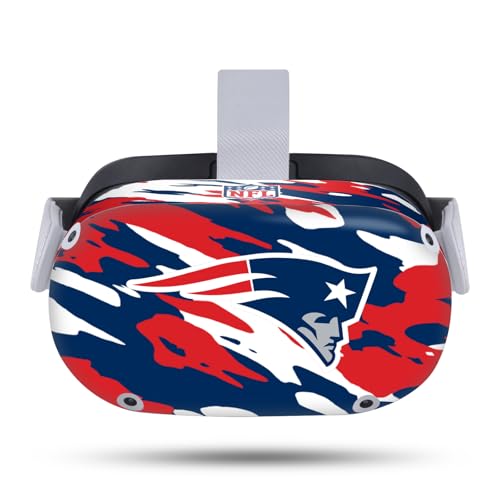 Skin Meta Quest 2 NFL autocollant en vinyle anti-rayures et protection camouflage Patriots