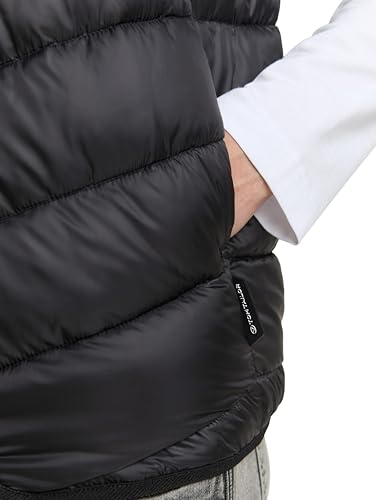 Chaleco para hombre Tom Tailor con cremallera frontal y bolsillos funcionales 6