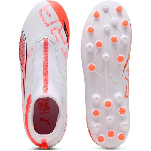 Chaussures PUMA Ultra 5 Match+ LL MG en taille 37 pour terrain synthétique