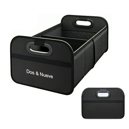 Collapsible car trunk organizer