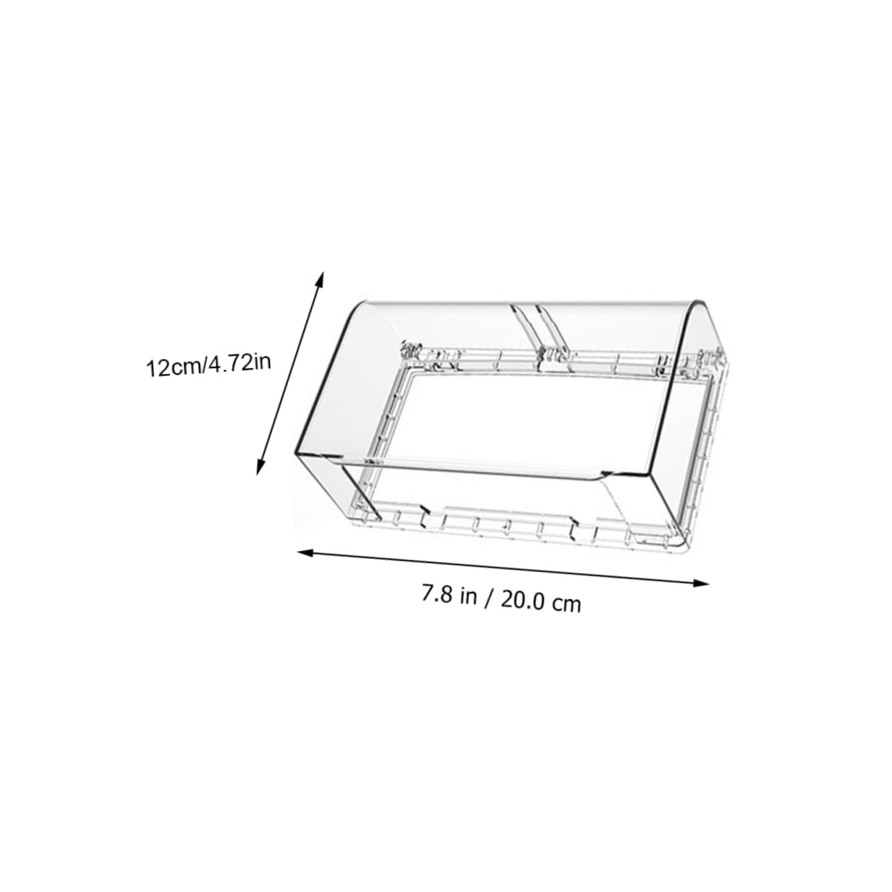 Holibanna Household Socket Box 2pcs Waterproof Wall Socket Covers Child Proof Socket Protective Covers Easy to Install