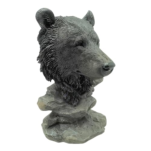 Figurilla Estatua Busto de Oso 4.5 pulg ICE ARMOR