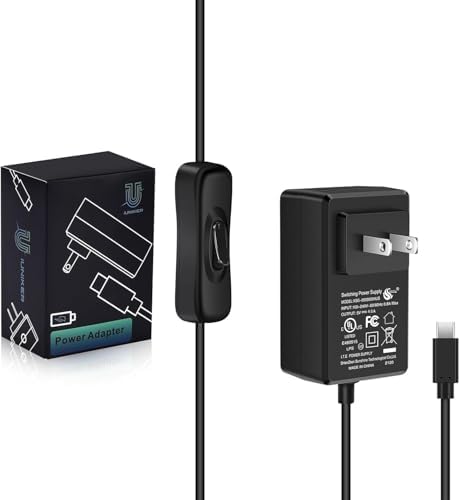 [20W 5V 4.0A] Fonte de alimentação Raspberry Pi 4, fonte de alime...