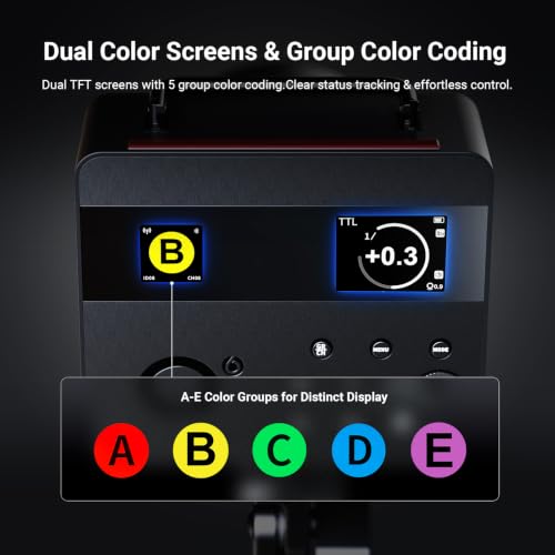NEEWER Q6 600Ws 2.4G TTL Outdoor Studio Flash