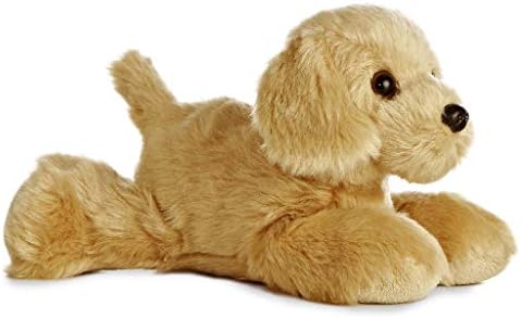Aurora Plush Mini Flopsies 8" Dog Bundle, Golden & Shep, Brown image 5