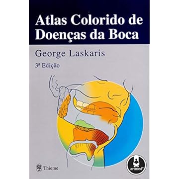 Capa do livro Atlas Colorido de Doenças da Boca