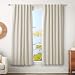AmazonBasics - Barra para cortinas con remates redondeados, 180-360 cm, Níquel