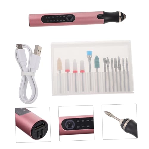 Polisseuse nail art compacte pour meulage et manucure facile à la maison