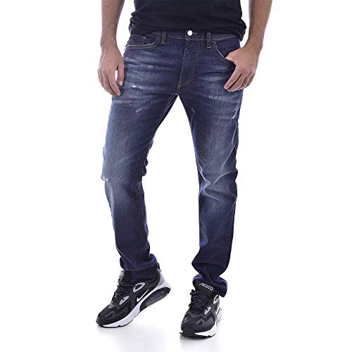 Diesel Men's Thommer Slim Fit Jeans in Blue