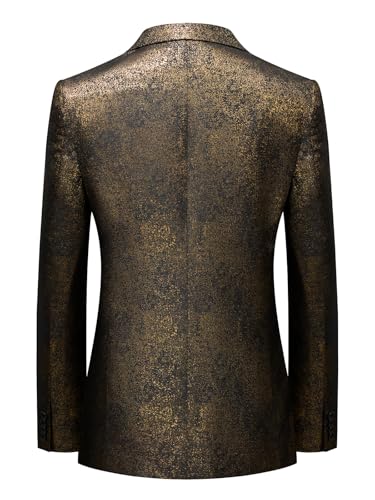Men's Blazer One Button Jacquard Sport Jacket for Dinner Party Prom Wedding Tuxedo Jacket Mardi Gras Carnival Gift2