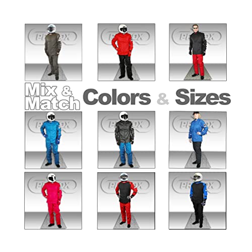 PROFOX-502 Red Large Jacket Auto Racing Fire Resistant SFI 3.2A/5 Racing Fire Suit (Jacket only)