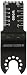 Black & Decker BDA1212 Oscillating Tool Accessories 1" Precision Plunge Cut Blade