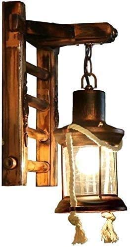 Luz de soporte lámpara de queroseno aplique rústico para pared sin vida
