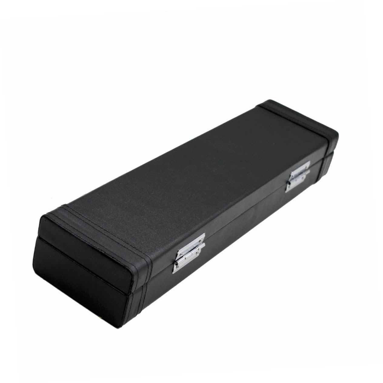 Milisten 1Pc Portable Leather Storage Box for Flute Wind Instrument Protection Case Black Compatible with Flutes Practical Design for Dust Storage