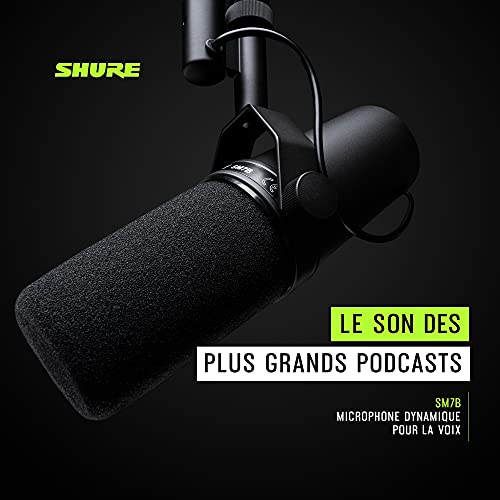 Shure SM7B Microphone Dynamique Shure SM7B Microphone Dynamique