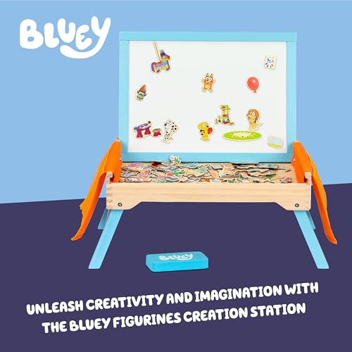 Image of Bluey Art Creation Station, 100 Magnets & Whiteboard Lid