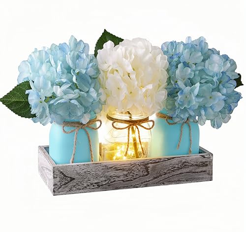 Coastal Beach Decor, Mason Jar Lights Beach Party Themed Decorations