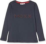  Mexx Mädchen T-Shirt, Blau (Dress Blues 194024), 104 (Herstellergröße: 98-104)