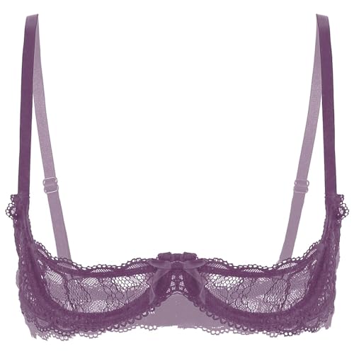 Soutien-gorge dentelle transparent sexy pour des nuits romantiques intimes