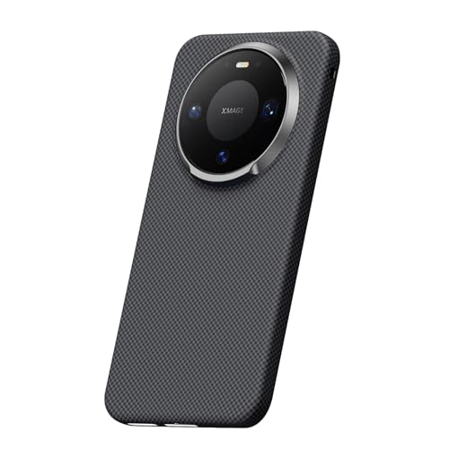 Magnetic Case for Huawei Mate 80 Pro Max/80 Pro/80, Slim Carbon Fiber Texture Phone Cover Camera Protection Shockproof Anti-Scratch Shell (Black,80 Pro Max)