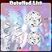 Kaluofan 34PCS Disco Party Decorations, 70s Decor Disco Ball Decor Ceiling Decorations Hanging, Dance Party Decorations for 70s 80s Birthday Retro Disco Garland Party