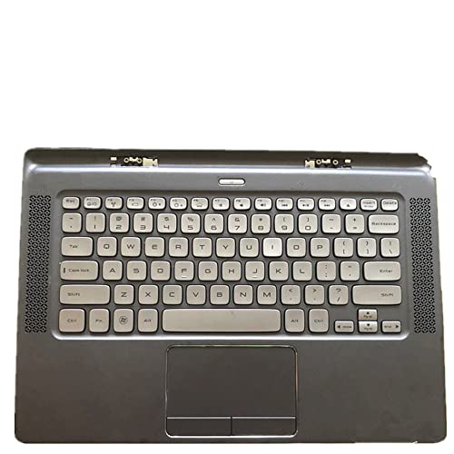 Clavier Dell XPS 14Z L412Z avec pavé tactile et coque de remplacement C noire disposition US QWERTY