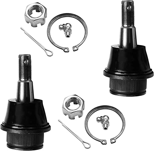 Image of Detroit Axle - 8pc Front End Suspension Kit for 4WD 02-05 Dodge Ram 1500, 2 Upper Control Arms + 2 Lower Ball Joints + 2 Sway Bar Links + 2 Outer Tie Rods 2002 2003 2004 2005 Replacement 5-Lug