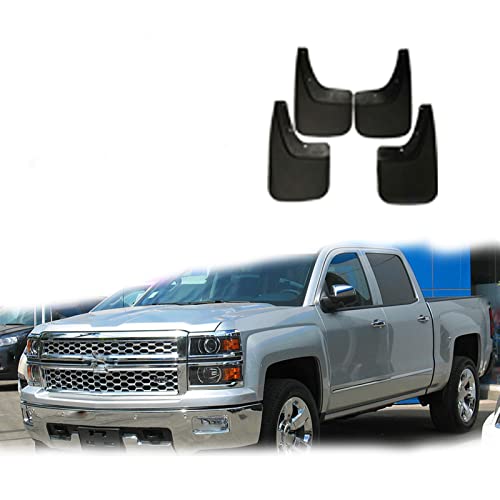 Garde-Boue Voiture Chevrolet Silverado 2014-2018 GMC Revêtement Splash 4 Pièces