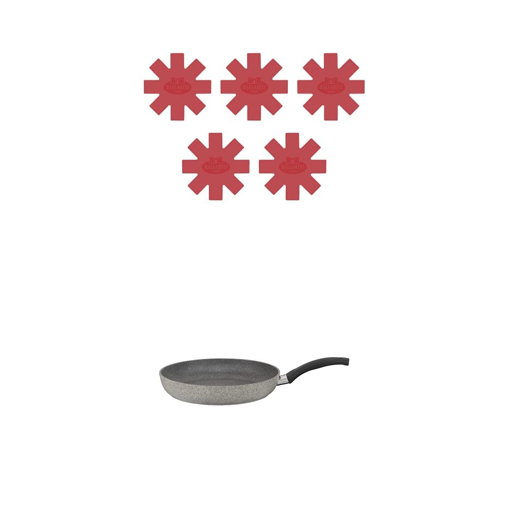 BALLARINIParma Forged 12-inch Nonstick Fry Pan with Silicone Pan Protectors