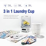 Portable Mini Washing Machine | Compact Deep Cleans Underwear, Baby Clothes, Small Laundry | Spin-Dry & UV, 3 Liter Capacity/4000 mAh Battery, Type-C