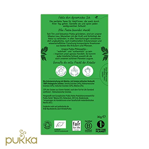 Foto von Pukka Tee Set, Bio-Grüntee