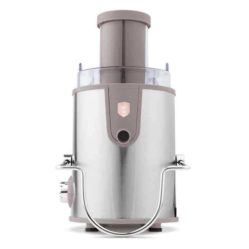 Berlinger Haus Odšťavňovač 500 W Tortora - Spremiagrumi per succhi di frutta freschi, potente, compatto, ideale per cucina, vita sana, facile pulizia, design tortora